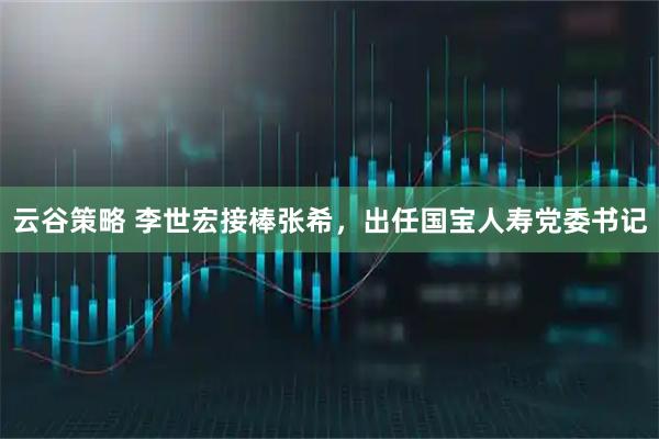 云谷策略 李世宏接棒张希，出任国宝人寿党委书记