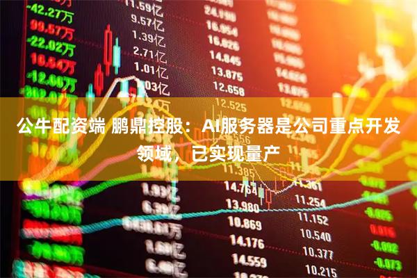 公牛配资端 鹏鼎控股：AI服务器是公司重点开发领域，已实现量产