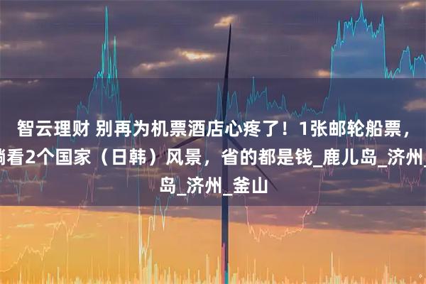 智云理财 别再为机票酒店心疼了！1张邮轮船票，5天躺看2个国家（日韩）风景，省的都是钱_鹿儿岛_济州_釜山